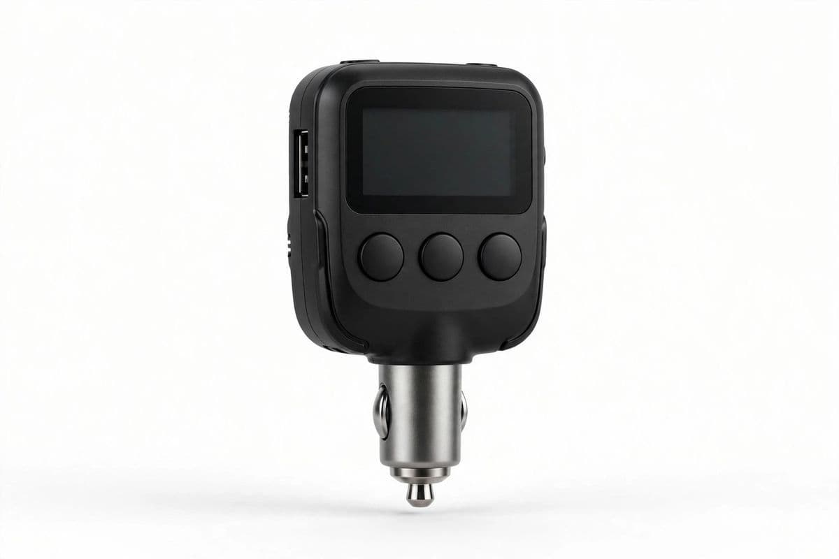 WaveRide Bluetooth FM Transmitter — product photo