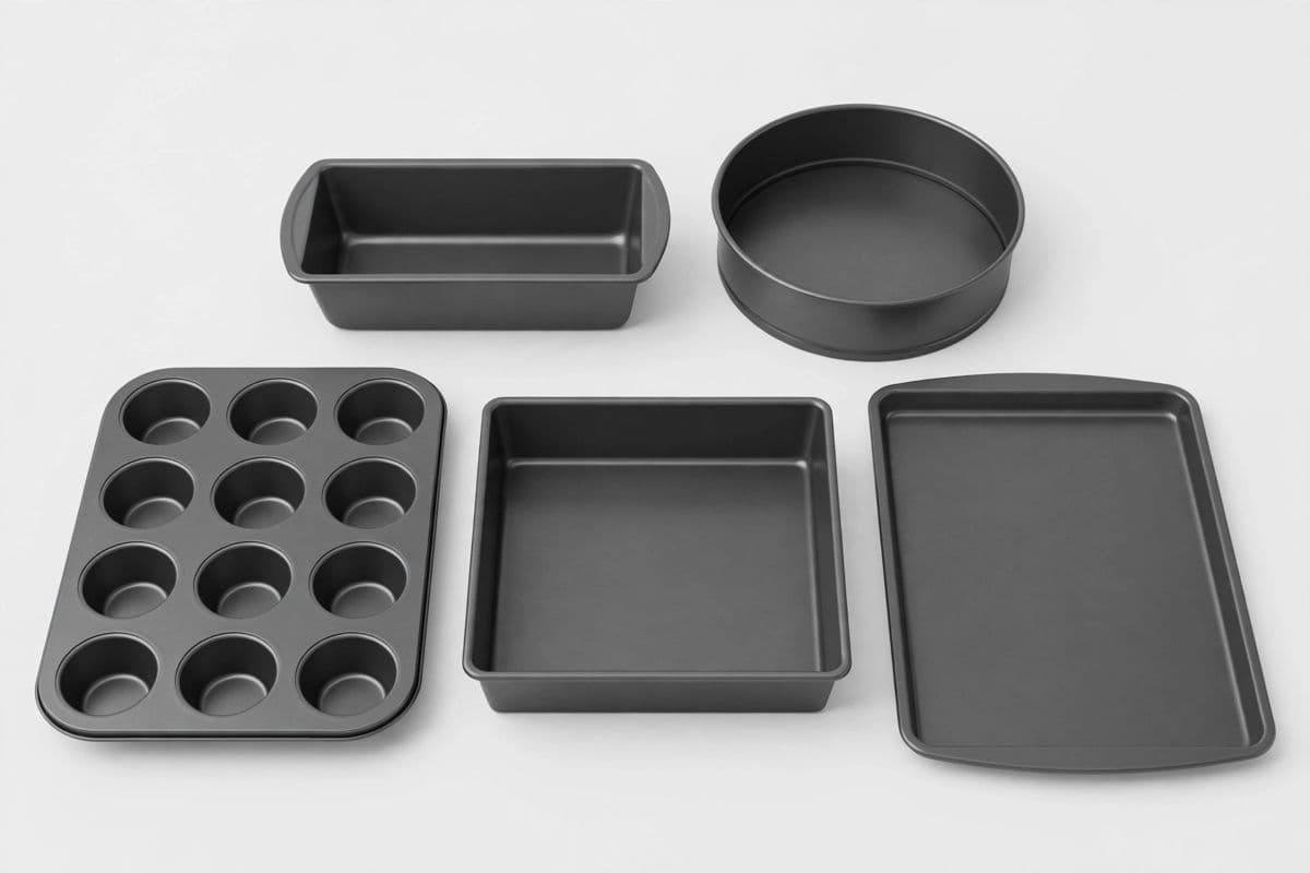 BakeMaster 5-Piece Nonstick Bakeware Set