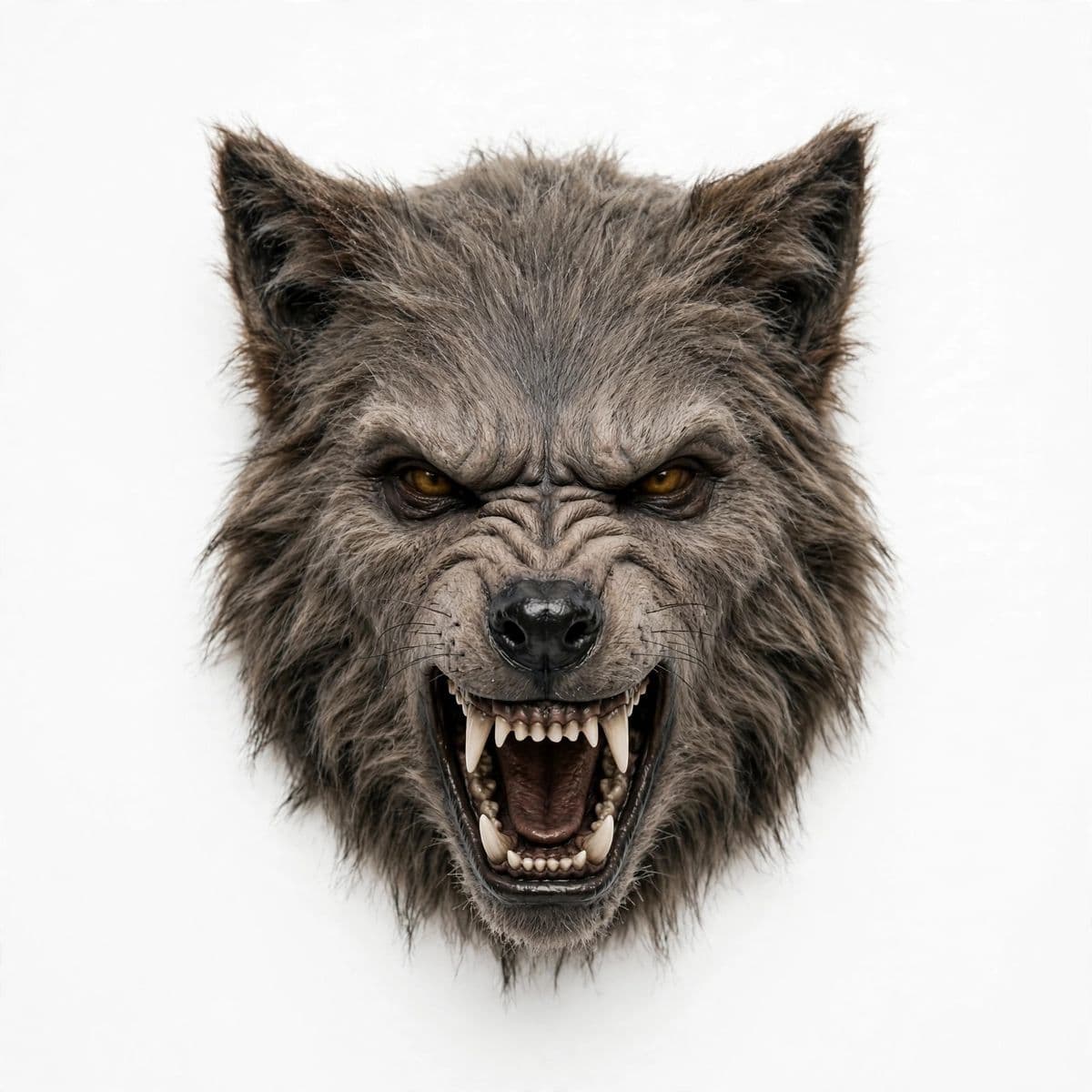 MoonHowl Werewolf Latex Mask — product photo