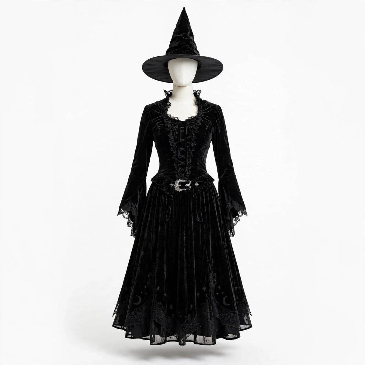 MidnightHex Adult Witch Costume — product photo