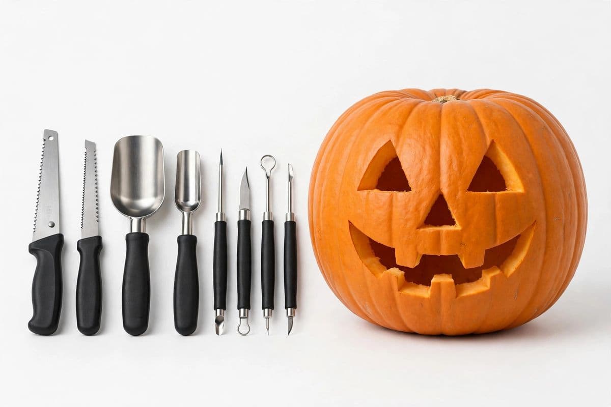 SpookCraft 12-Piece Pumpkin Carving Kit — product photo