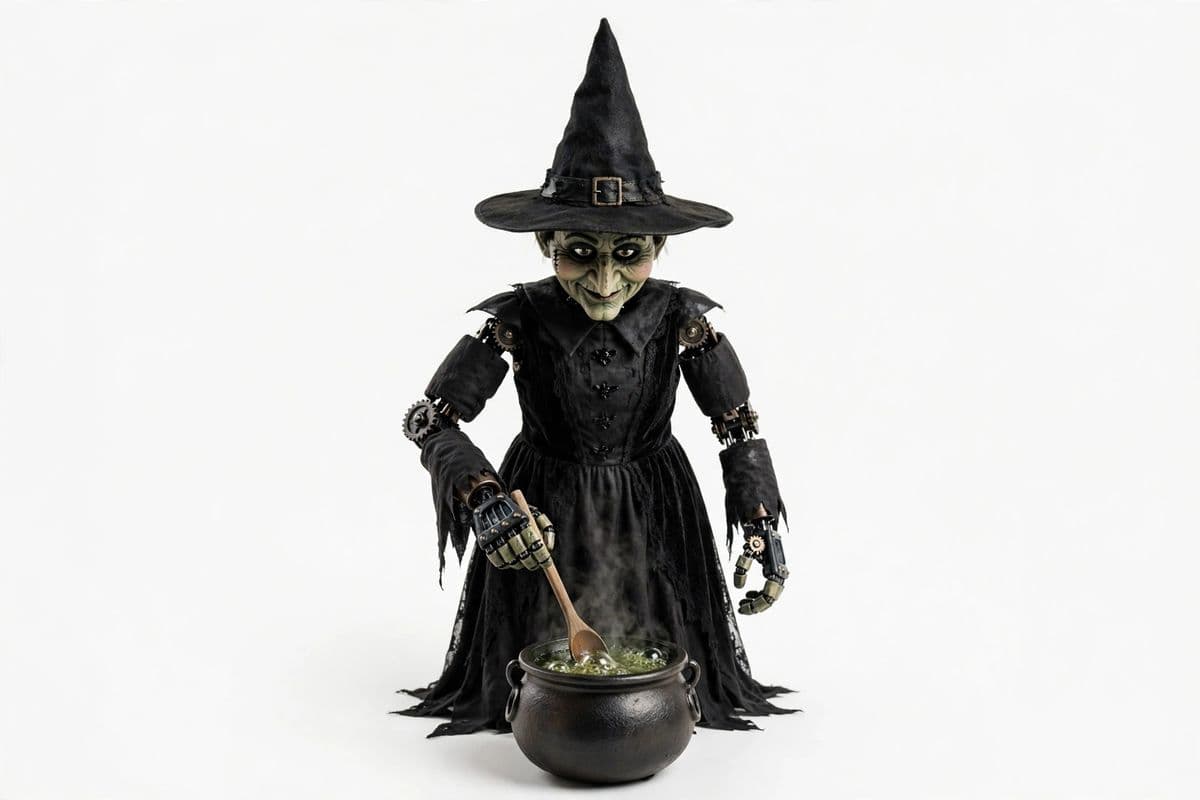 Hexia Talking Animatronic Witch — product photo