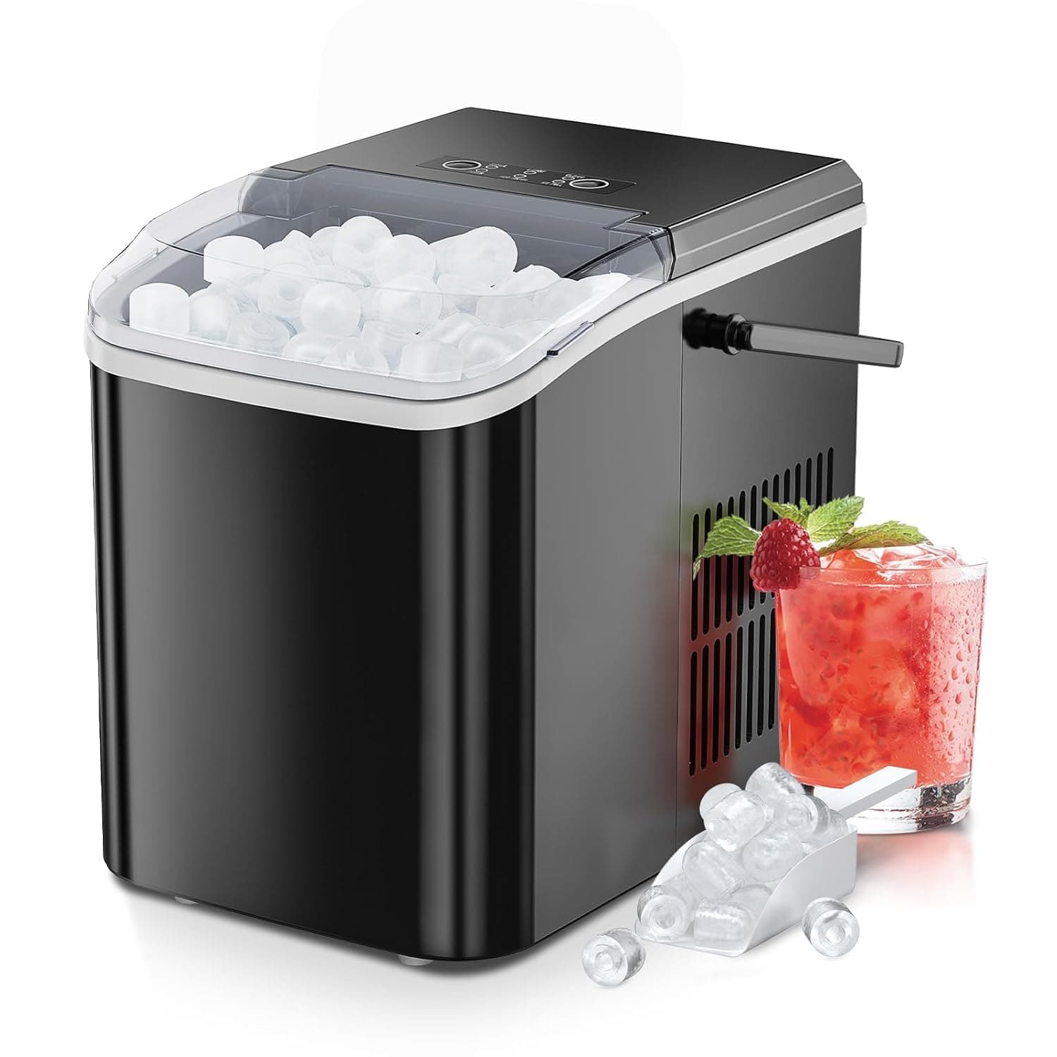 Countertop ice maker machine