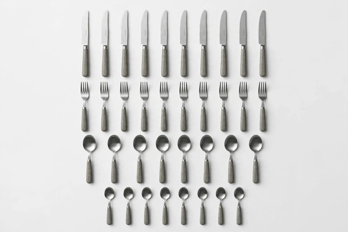 NordicStone 24-Piece Flatware Set