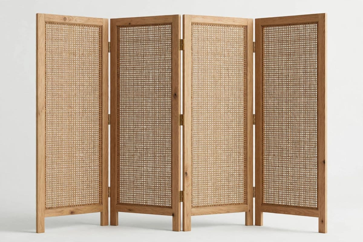 Vista 4-Panel Room Divider