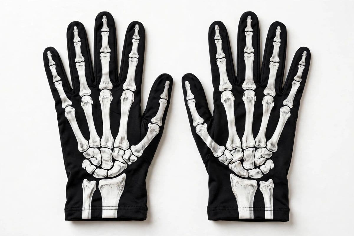 BoneHands Skeleton Gloves — product photo