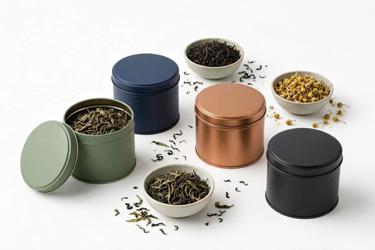 SteepWell Loose Leaf Tea Sampler (6-Tin) — product photo