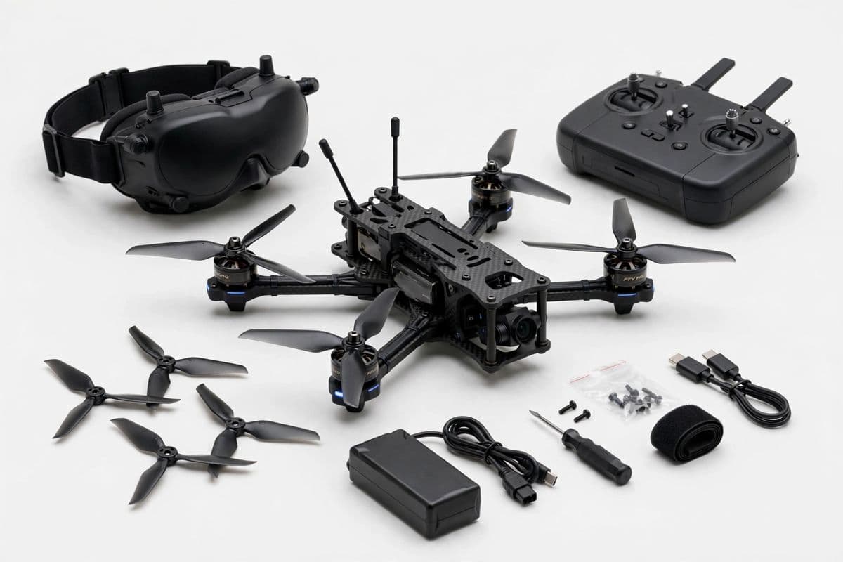OrbitCam FPV Racing Drone Kit