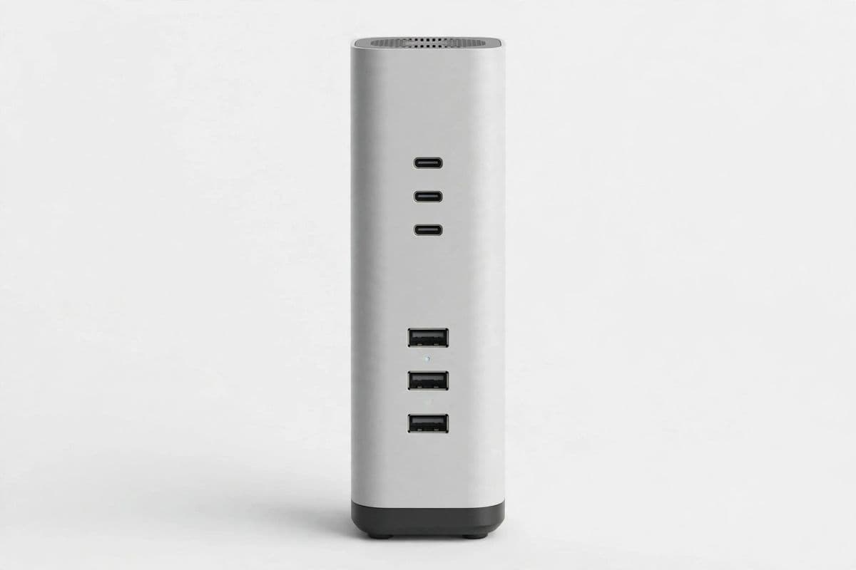 PowerTower 300W 6-Port Charging Station